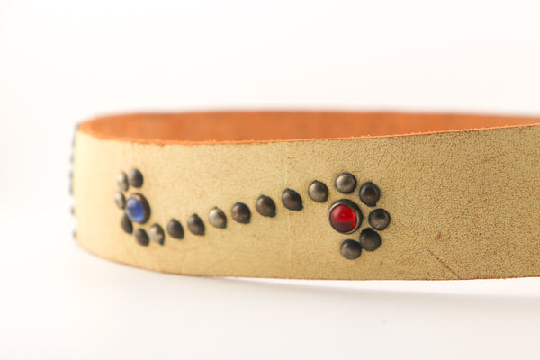 Vintage Studio Belt 90. AMERICA Red, White & Blue! Size 30 only.