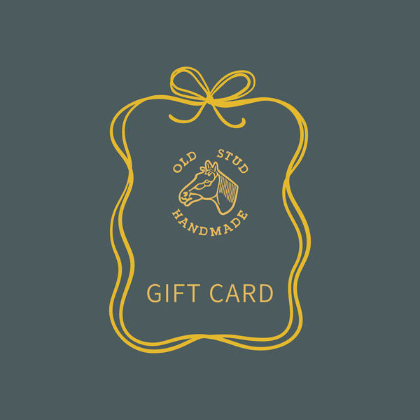 Old Stud Handmade Gift Card