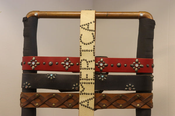 Vintage Studio Belt 90. AMERICA Red, White & Blue! Size 30 only.