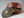 Vintage Belt 27: Rich brown engraving and large buckle. Size 37 only.